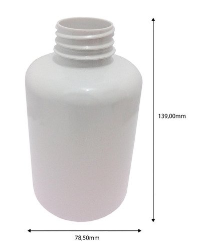 220 Frascos Plástico Branco Pet 500ml Batoque Fliptop Sup - Imagem 9