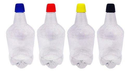 3 Frascos Plástico Cristal Pet 1,5l Tampa Dosadora 20ml Gr2