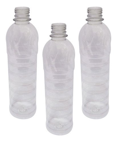 98 Frasco Plástico Cristal Pet 500ml Tampa S Batoque Lim - Imagem 6