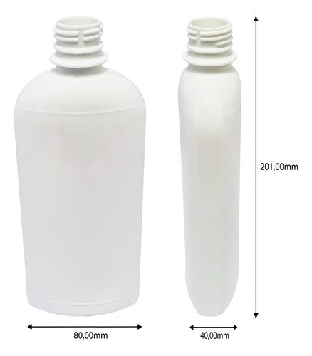 14 Frascos Plásticos Branco Pet 400ml Válvula Spray S Min - Imagem 5