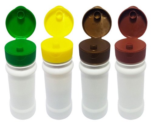 702 Frascos Plástico Branco Pet 120ml Batoque Fliptop Con - Imagem 2