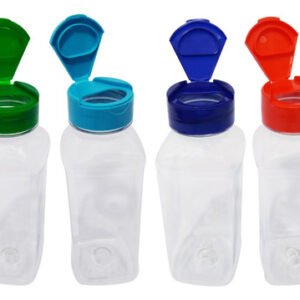 180 Frascos Plástico Cristal Pet 300ml Tampa Fliptop Cap Qua