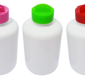 226 Frascos Plásticos Branco Pet 500ml Tempero Fliptop Sup