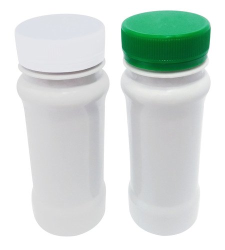 38 Frascos Plástico Branco Pet 120ml Tampa Rosca Lacre Con - Imagem 2