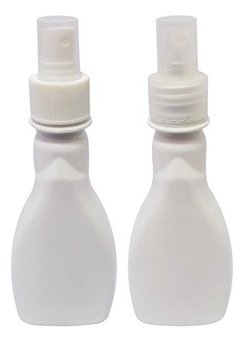 240 Frascos Plásticos Branco Pet 200ml Válvula Spray S Mol