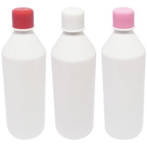 49 Frascos Branco Pet 500ml Aromatizante Tampa Batoque Cos