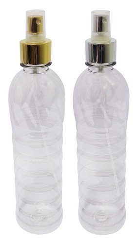90 Frascos Plásticos Cristal Pet 500ml Válvula Spray L Lim