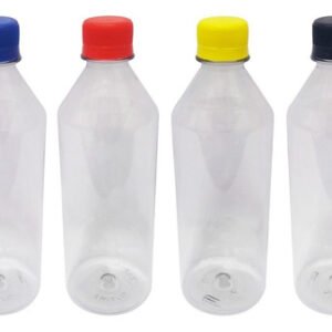 49 Frasco Plástico Cristal Pet 500ml Tampa S Batoque Cos