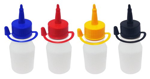 190 Frascos Plásticos Branco Pet 100ml Tampa Bico Aplicador