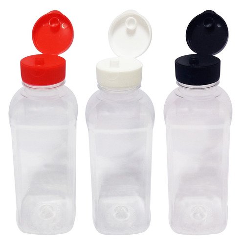 243 Frascos Plástico Cristal Pet 500ml Batoque Fliptop Qua