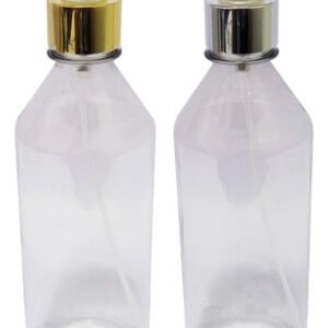 45 Frascos Plásticos Cristal Pet 500ml Válvula Spray L Cos