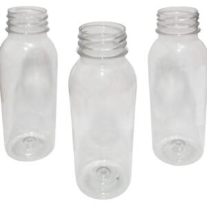 70 Frascos Plástico Cristal Pet 300ml Vazios Sem Tampas Det