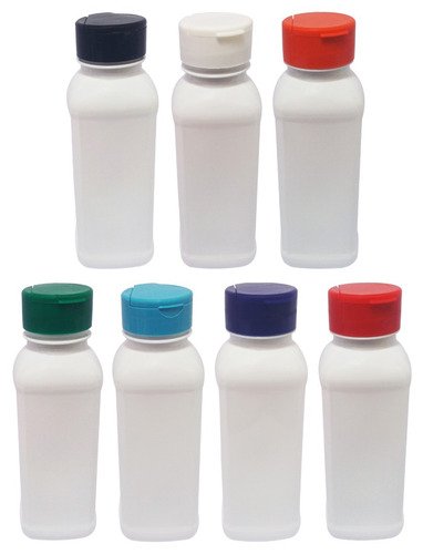 18 Frascos Plástico Branco Pet 300ml Tampa Fliptop Cap Qua - Imagem 3