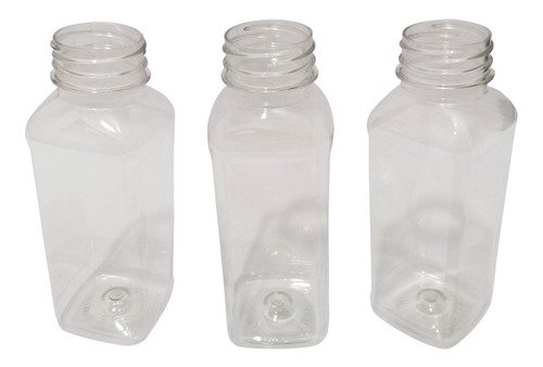 374 Frasco Plástico Cristal Pet 300ml Tam Rosca S/ Lacre Qua - Imagem 2