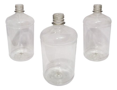 126 Frascos Plásticos Cristal Pet 1l Com Válvula Spray S Sab - Imagem 2