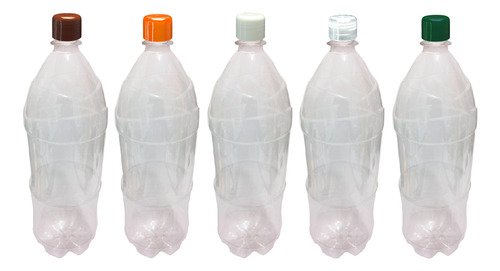 12 Frascos Cristal Pet 2l Aromatizante Tampa Batoque Ref - Imagem 2