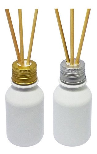 364 Frascos Plástico Branco Pet 100ml Tampa Difusor Varetas