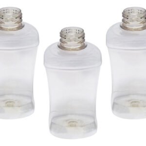 1309 Frasco Plástico Cristal Pet 200ml Vazios Sem Tampas Top