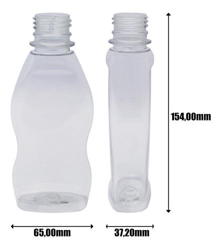 253 Frascos Plástico Cristal Pet 190ml C/ Tampa Disktop Mol - Imagem 6