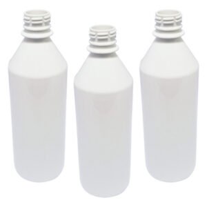 230 Frascos Plástico Branco Pet 500ml Vazios Sem Tampas Cos