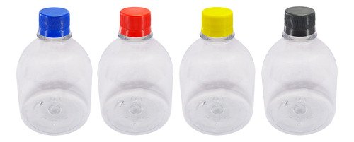 18 Frasco Plástico Cristal Pet 300ml Tampa S Batoque Sab