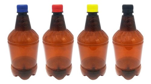 30 Frasco Plástico Âmbar Pet 1,5l Tampa S Batoque Gr2