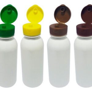 342 Frascos Plástico Branco Pet 300ml Batoque Fliptop Det