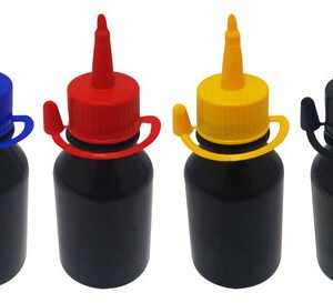 400 Frascos Plásticos Âmbar Pet 100ml Tampa Bico Aplicador