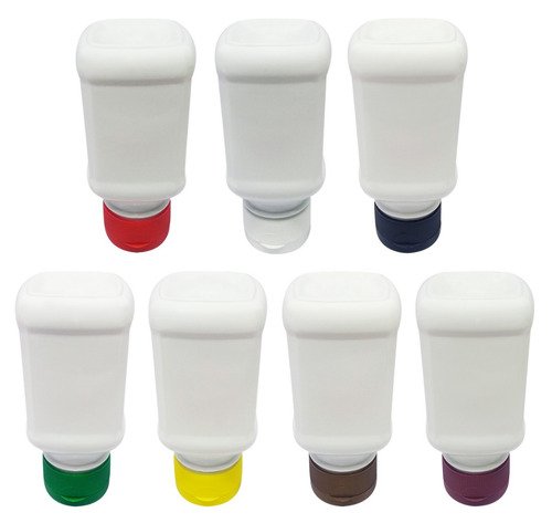 95 Frascos Plástico Branco Pet 200ml Batoque Fliptop Qua - Imagem 4