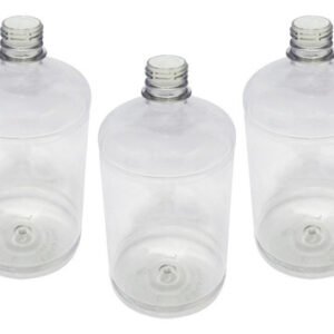 22 Frasco Plástico Cristal Pet 1l Batoque 12 Furos Sab