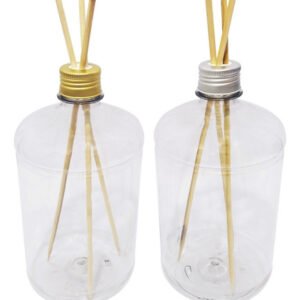 22 Frasco Plástico Cristal Pet 1l Tampa Difusor Varetas Sab