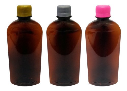 133 Frasco Plástico Âmbar Pet 400ml Tampa S Batoque Min - Imagem 3