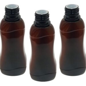 270 Frasco Plástico Âmbar Pet 200ml Batoque 12 Furos Cat