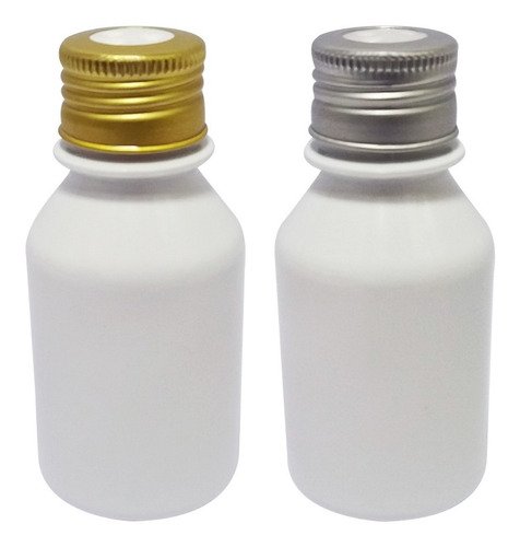 45 Frasco Plástico Branco Pet 100ml Tampa Difusor C/ F Far
