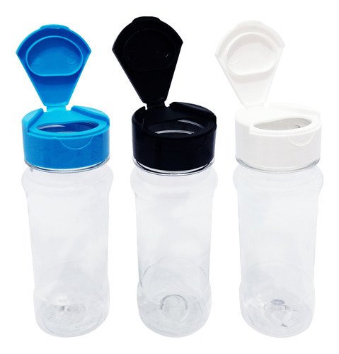 702 Frasco Plástico Cristal Pet 120ml Tamp Fliptop Cap Con