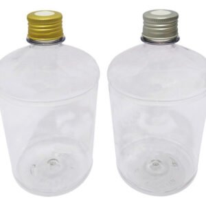 22 Frascos Plásticos Cristal Pet 1l Tampa Difusor C/ F Sab