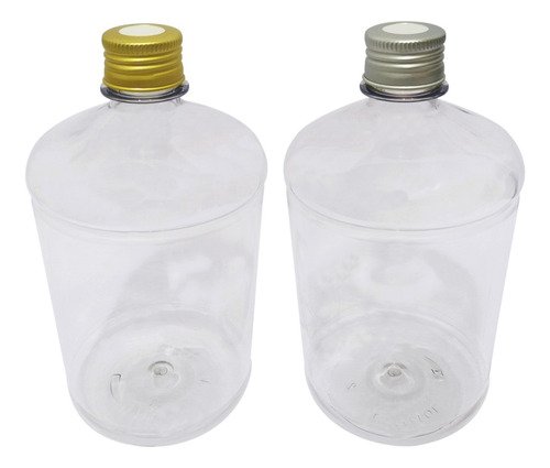 22 Frascos Plásticos Cristal Pet 1l Tampa Difusor C/ F Sab
