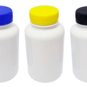 22 Frascos Plástico Branco Pet 240ml Tampa Rosca Lacre Sup