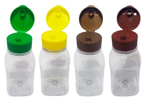 243 Frascos Plástico Cristal Pet 200ml Batoque Fliptop Qua - Imagem 2