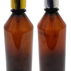 11 Frascos Plástico Âmbar 500ml Válvula Bico Pato L Cos