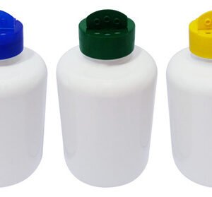 120 Frascos Plásticos Branco Pet 500ml Tempero Fliptop Sup