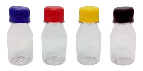 60 Frasco Plástico Cristal Pet 60ml Tampa S Batoque Far