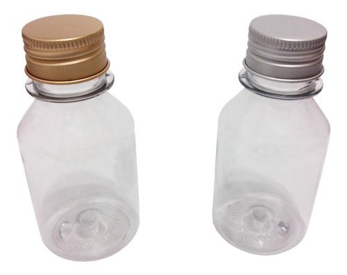 19 Frasco Plástico Cristal Pet 60ml Tampa L Batoque Far