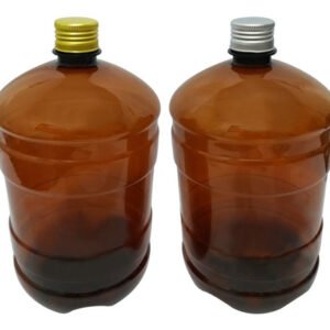60 Frasco Plástico Âmbar Pet 2l Tampa L Batoque Gro