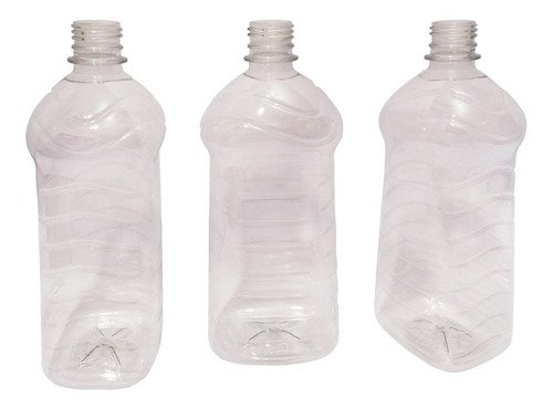 27 Frasco Plástico Cristal Pet 1l Tampa Difusor C/ F Ama - Imagem 2