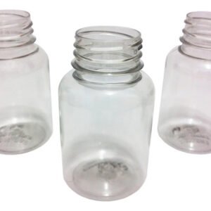 140 Frascos Plástico Cristal Pet 150ml Vazios Sem Tampas Sup