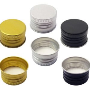 4500 Tampas Alumínio Rosca Sem Lacre S/ Furo Bocal 28