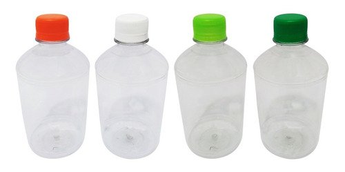 47 Frasco Plástico Cristal Pet 500ml Tampa S Batoque Far - Imagem 2