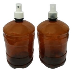 59 Frascos Plásticos Âmbar Pet 2l Com Válvula Spray S Gro