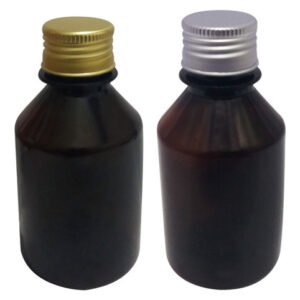 322 Frasco Plástico Âmbar Pet 150ml Tampa L Batoque Far